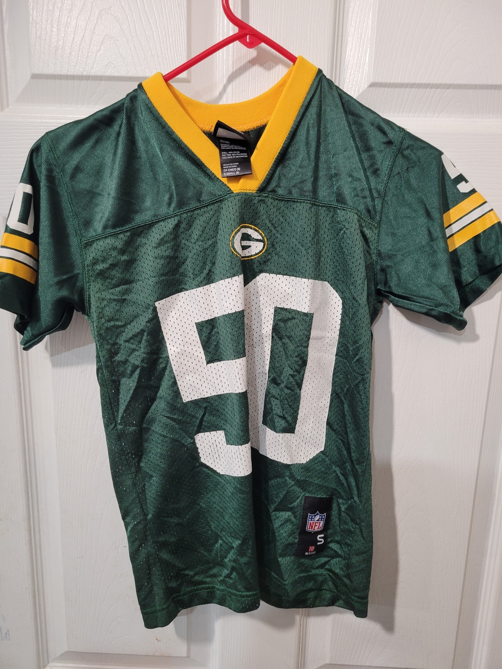 Kids vintage NFL Green Bay Packers jersey